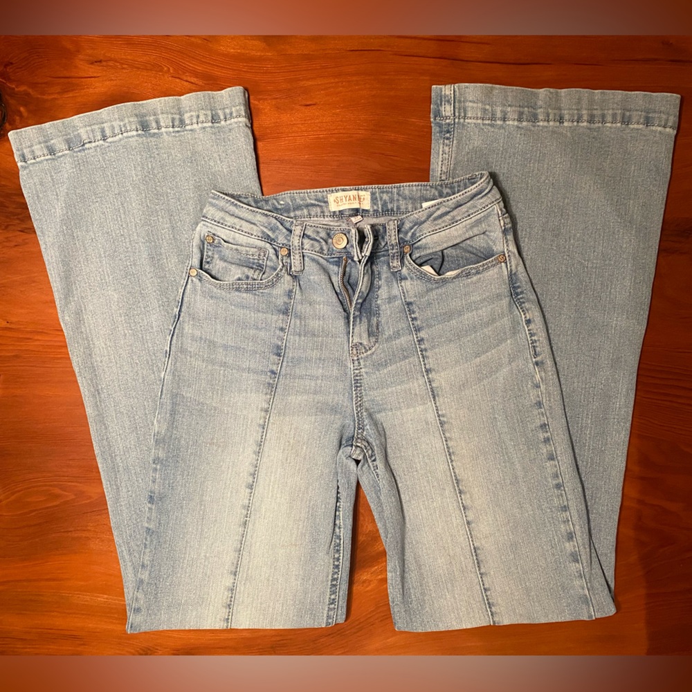 Shyanne Light Blue Flare Jeans